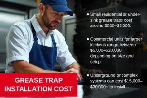 How Much Does Grease Trap Installation Cost